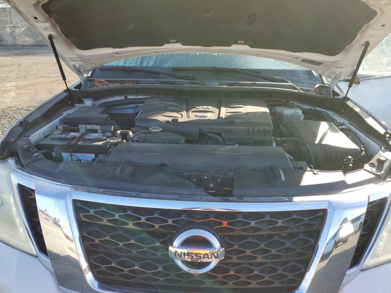 2017 Nissan Armada VIN JN8AY2ND6H9000116 Copart auction photo, all over damage thumbnail 12