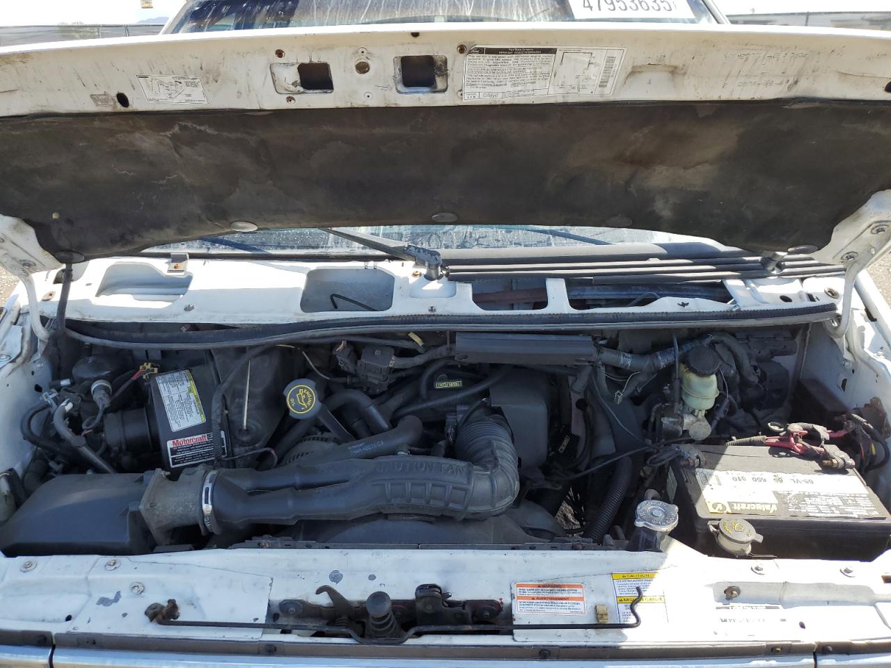 1997 Ford Aerostar VIN 1FMDA11U5VZC07035 Copart auction photo, front end / rear end damage thumbnail 12