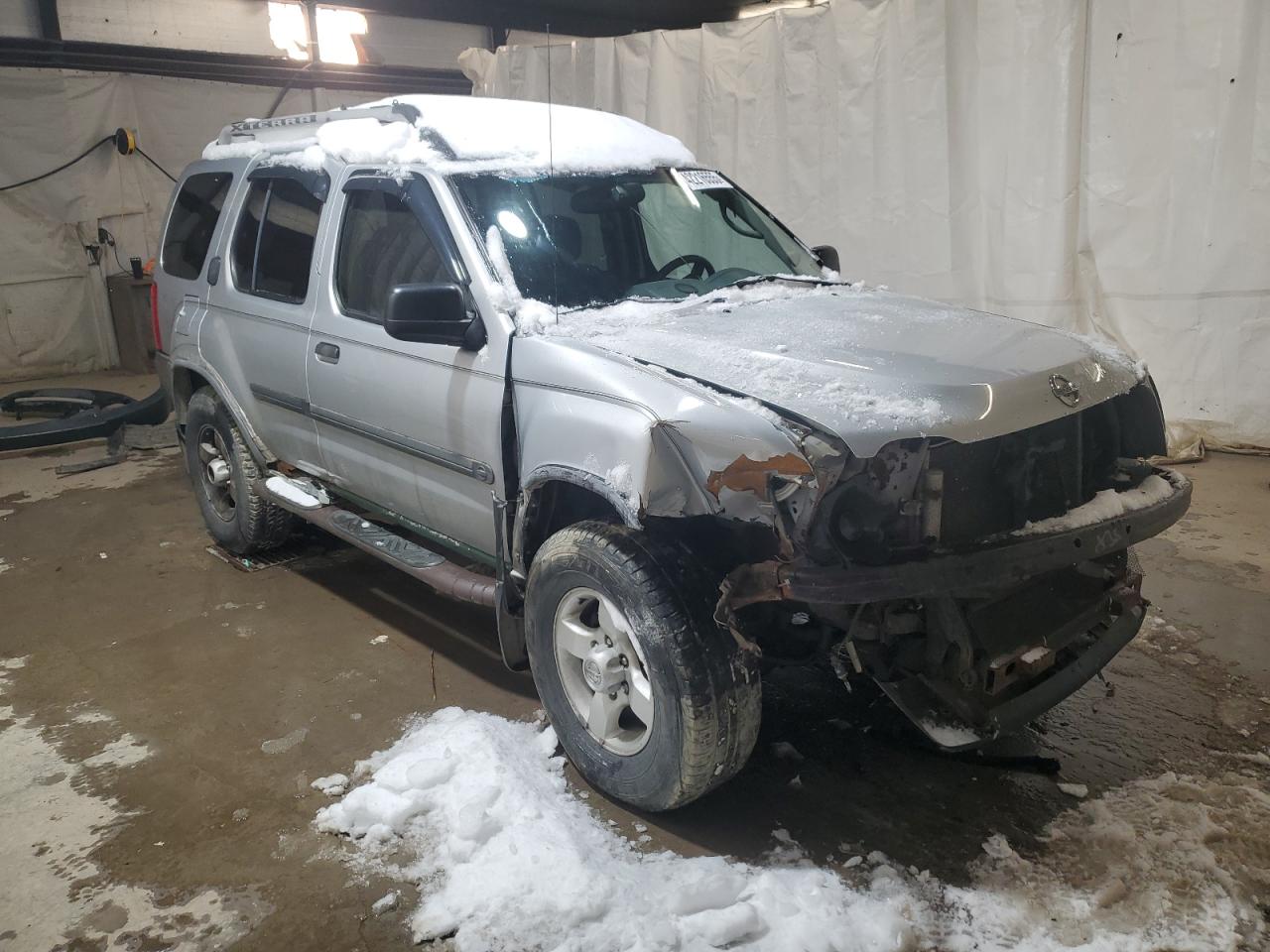 2004 Nissan XTerra VIN 5N1ED28YX4C605417 Copart auction photo, front end / side damage thumbnail 4