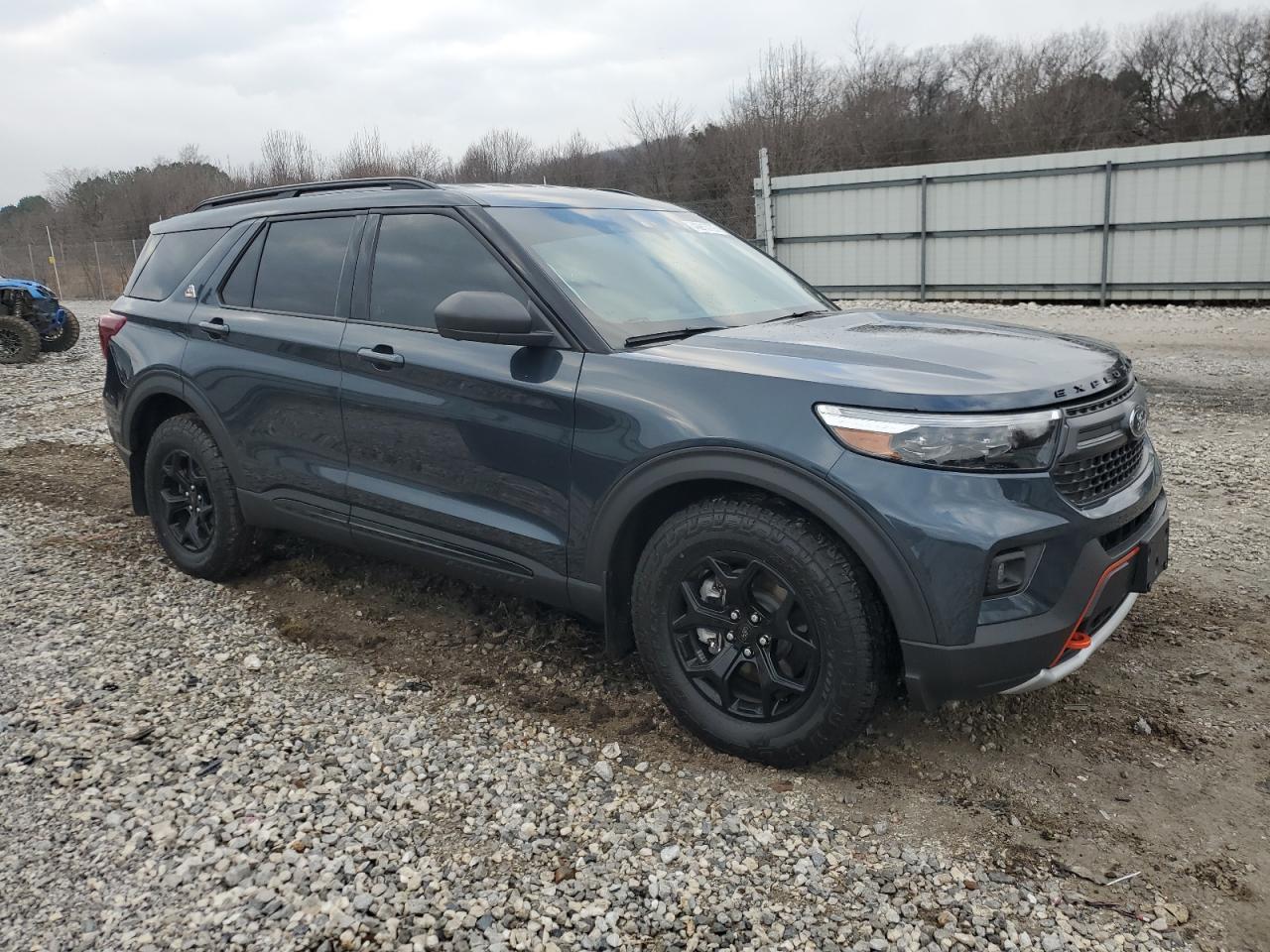 2023 Ford Explorer VIN 1FMSK8JH8PGA41768 Copart auction photo, front end / side damage thumbnail 4