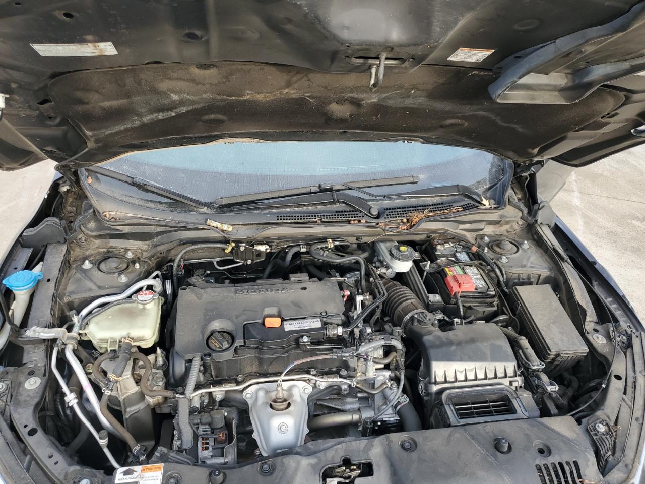 2016 Honda Civic VIN 19XFC2F51GE095671 Copart auction photo, front end damage thumbnail 12