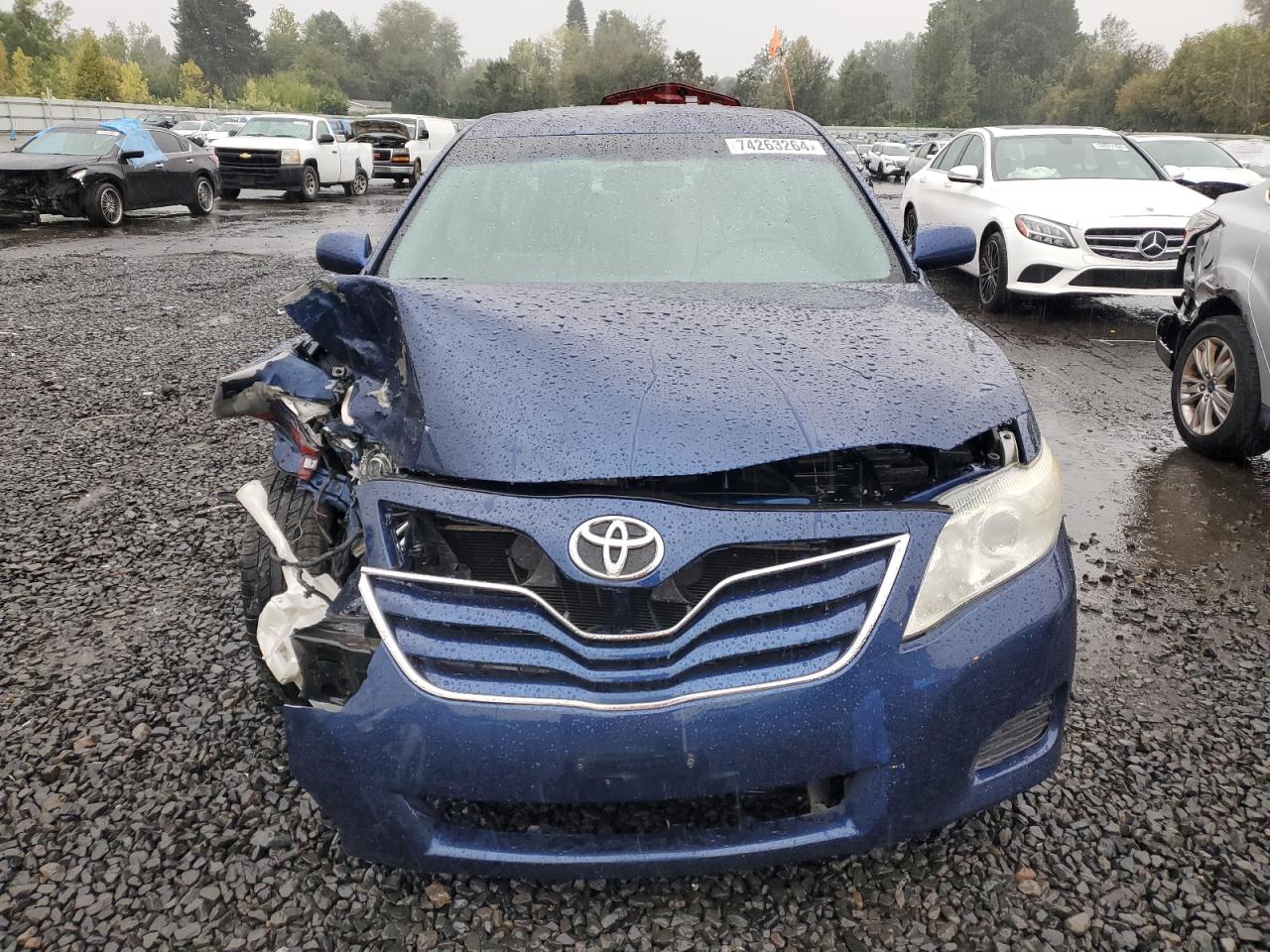 2011 Toyota Camry VIN 4T1BF3EK8BU650818 Copart auction photo, front end / undercarriage damage thumbnail 5