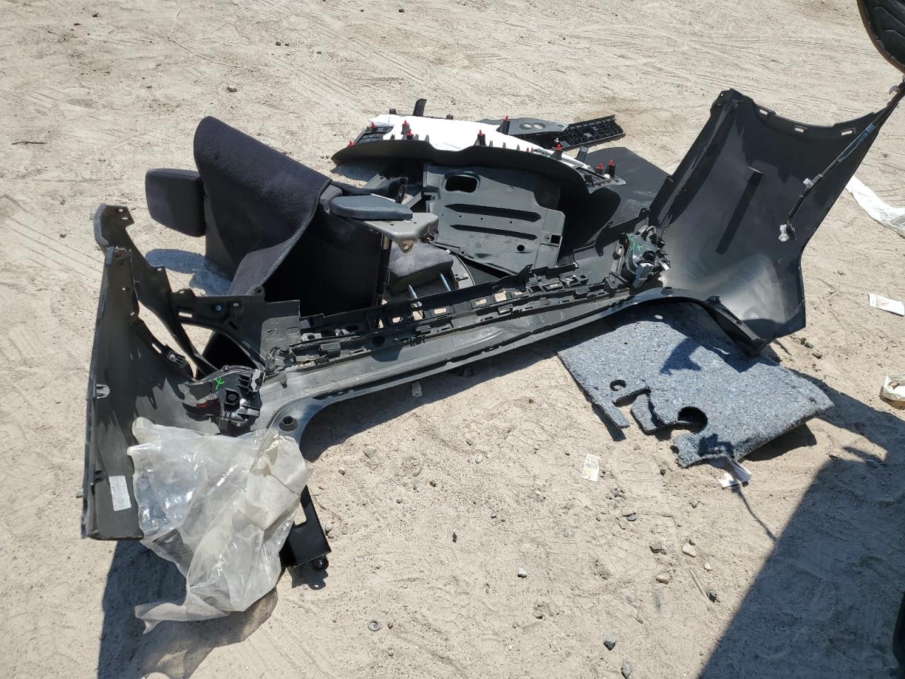 2022 Toyota Highlander VIN 5TDZZRAHXNS553233 Copart auction photo, rear end / front end damage thumbnail 13