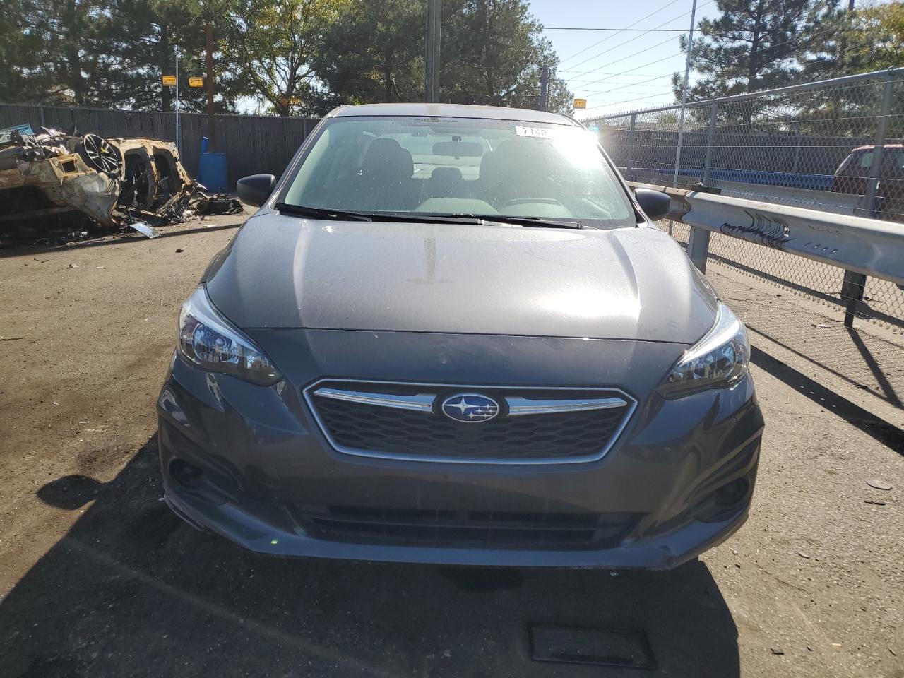 2019 Subaru Impreza VIN 4S3GKAB66K3621714 Copart auction photo, side / rear end damage thumbnail 5