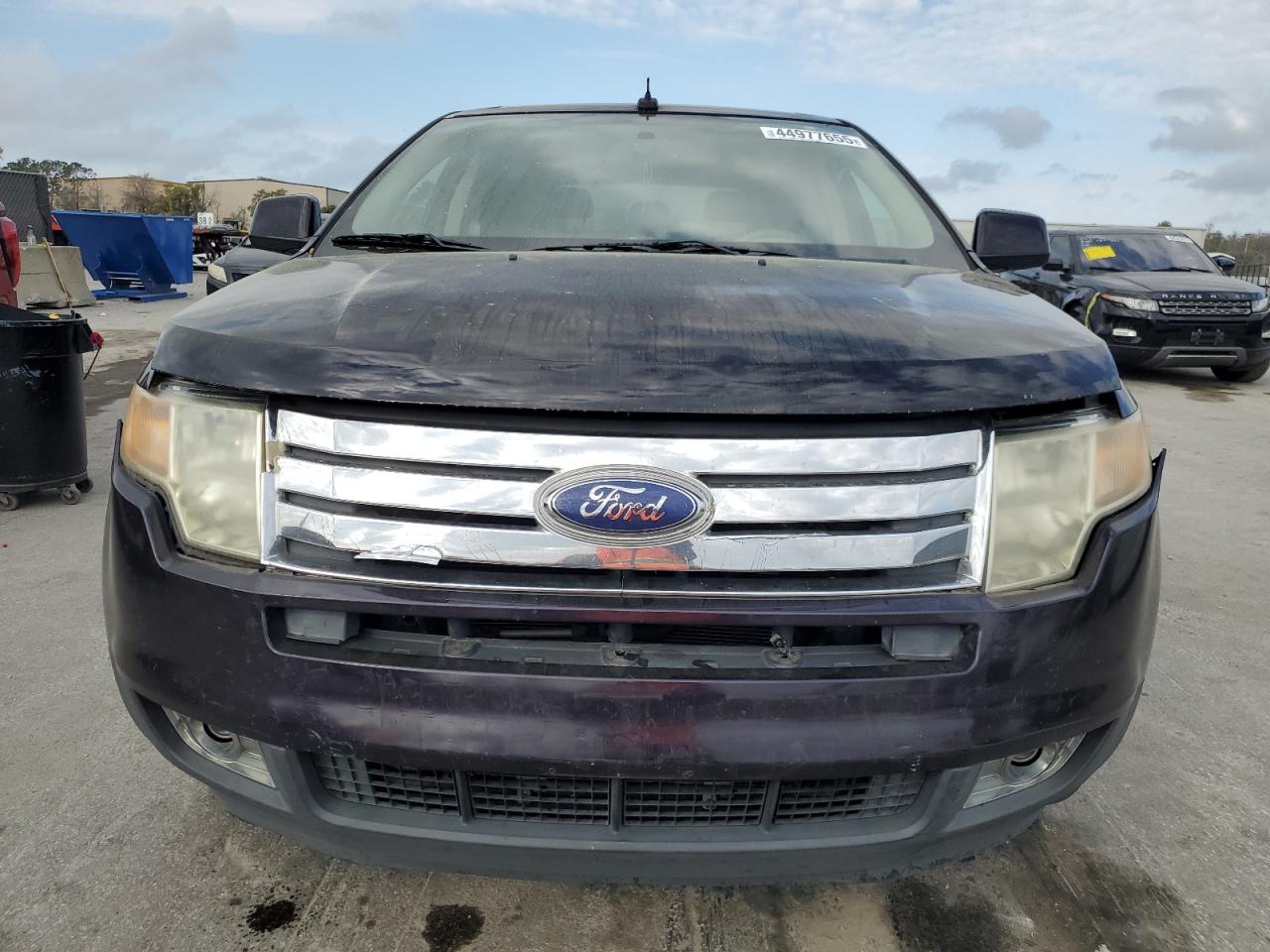2007 Ford Edge VIN 2FMDK49C87BB59594 Copart auction photo, front end damage thumbnail 5