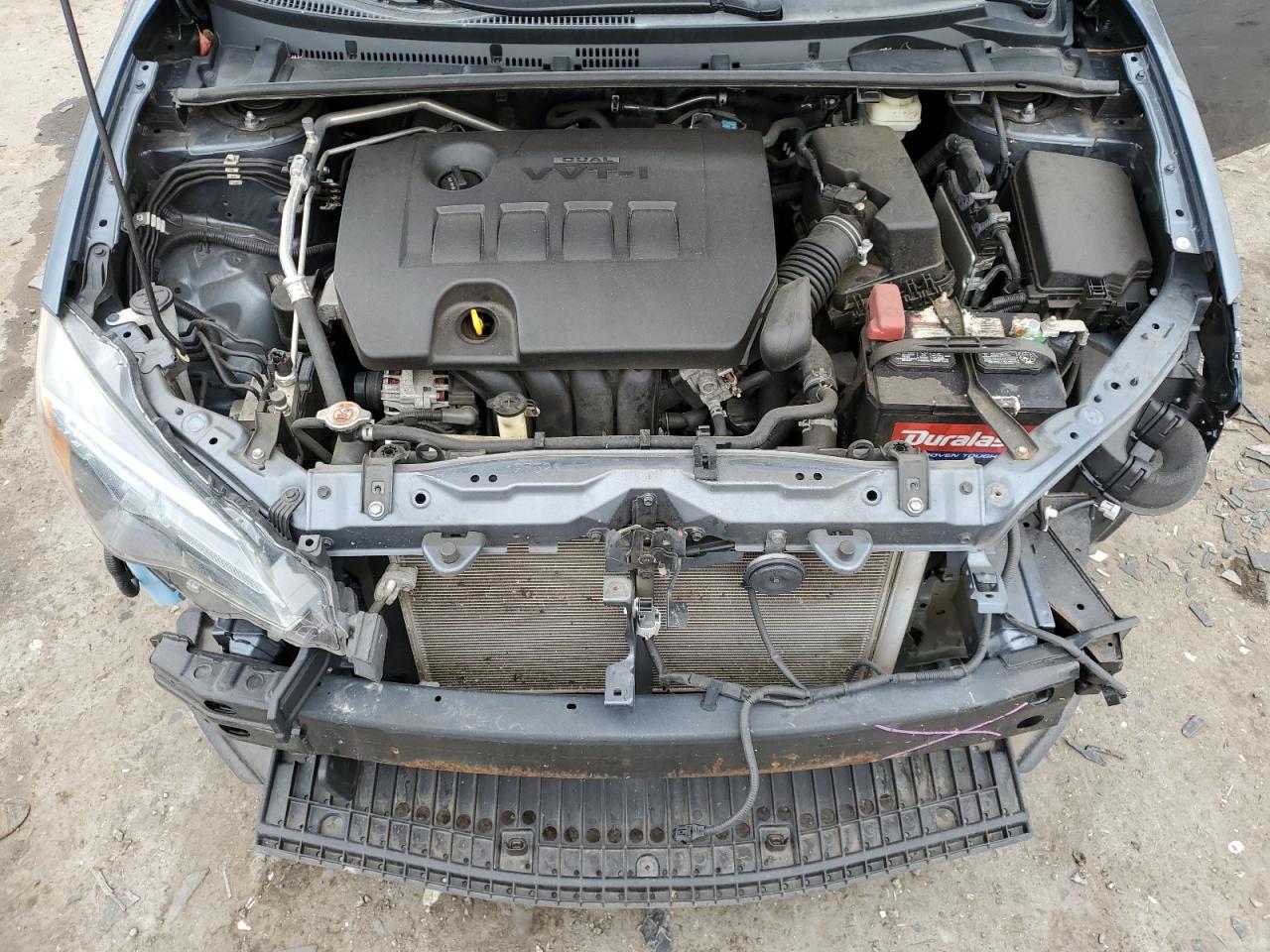 2018 Toyota Corolla VIN 2T1BURHE5JC069338 Copart auction photo, rear end / front end damage thumbnail 11