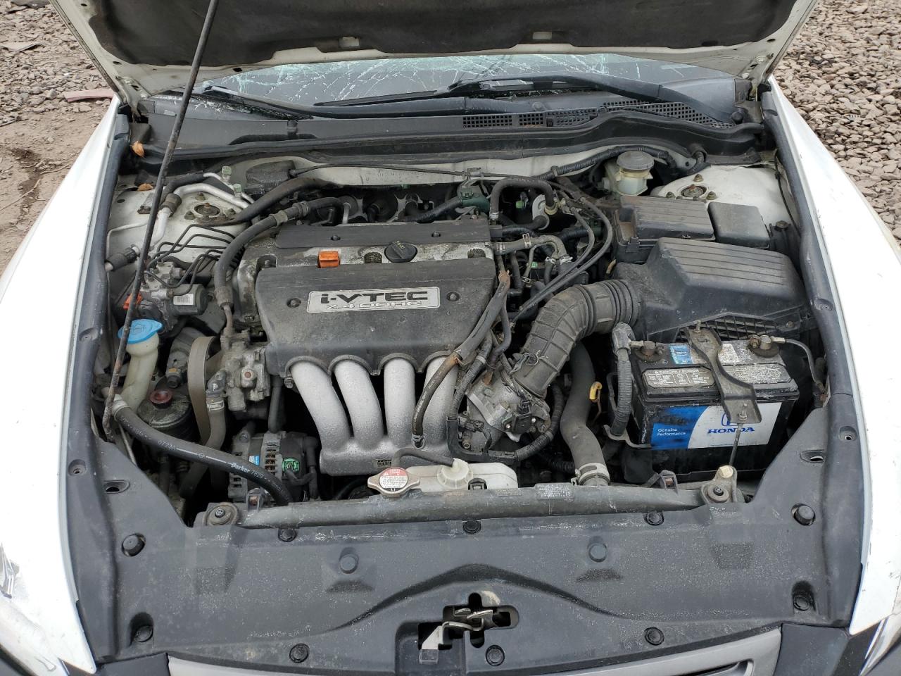 2003 Honda Accord VIN 1HGCM566X3A092194 Copart auction photo, vandalism damage thumbnail 11