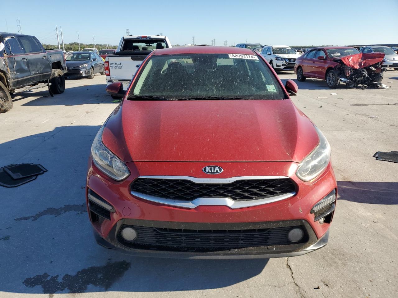 2021 KIA Forte VIN 3KPF24AD0ME270663 Copart auction photo, rear end damage thumbnail 5