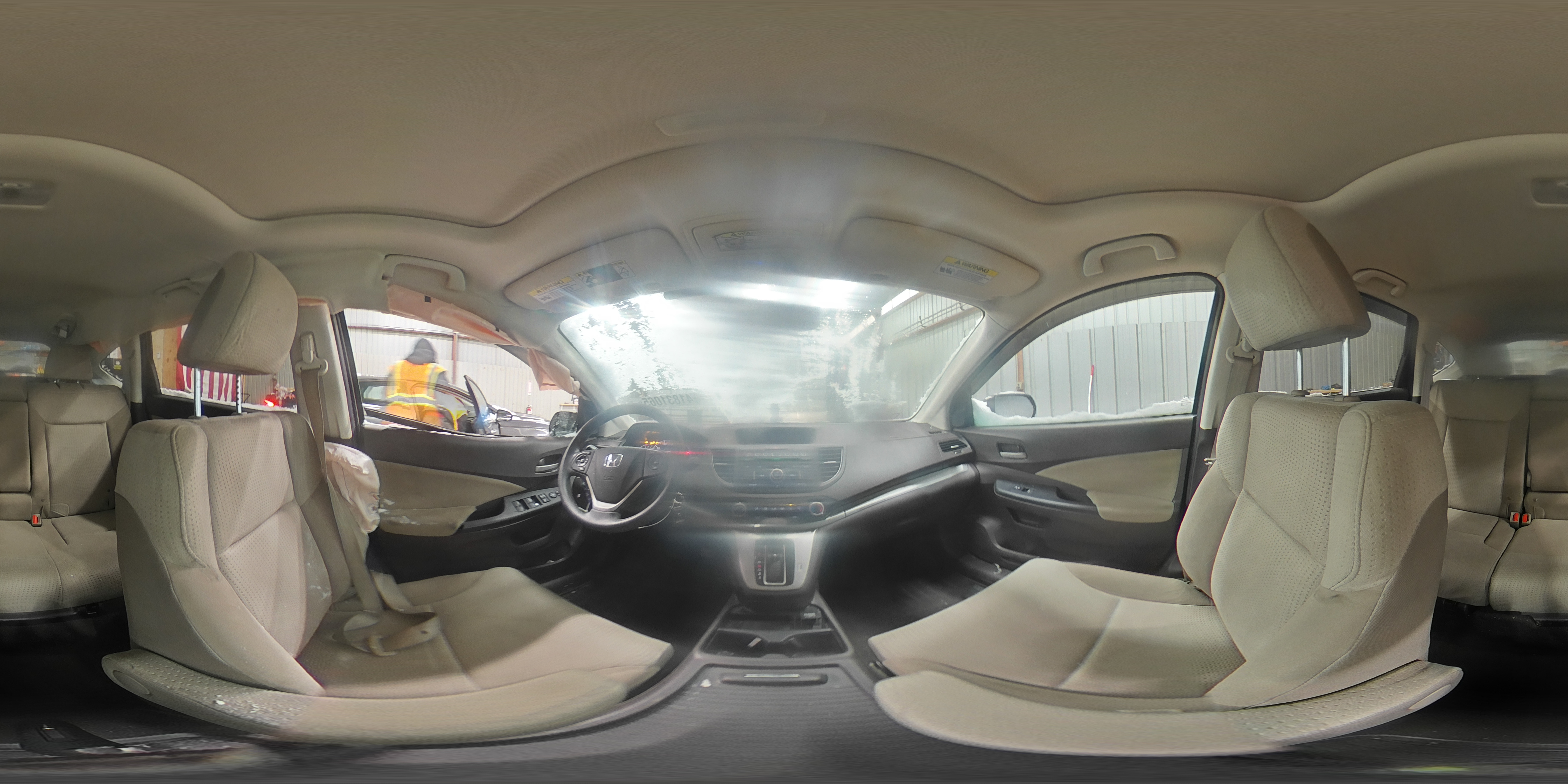 2014 Honda CR-V VIN 2HKRM4H5XEH646613 Copart auction photo, side damage thumbnail 14
