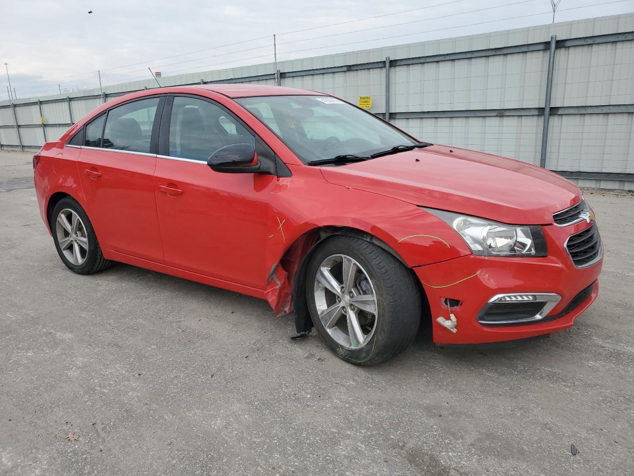 2015 Chevrolet Cruze VIN 1G1PE5SB9F7142237 Copart auction photo, front end / undercarriage damage thumbnail 4