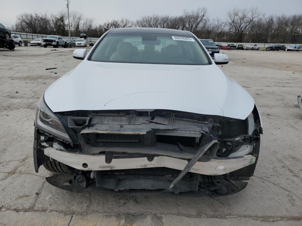 2015 Hyundai Genesis VIN KMHGN4JE6FU033826 Copart auction photo, front end / minor dent/scratches damage thumbnail 5