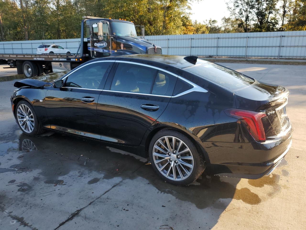 2020 Cadillac CT5 VIN 1G6DN5RK9L0111268 Copart auction photo, front end / undercarriage damage thumbnail 2