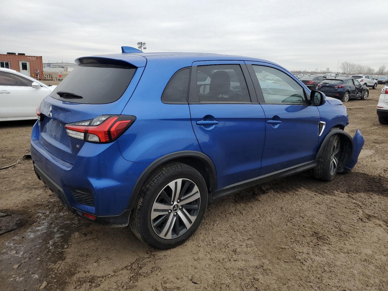 2021 Mitsubishi Outlander VIN JA4APVAUXMU011126 Copart auction photo, front end damage thumbnail 3
