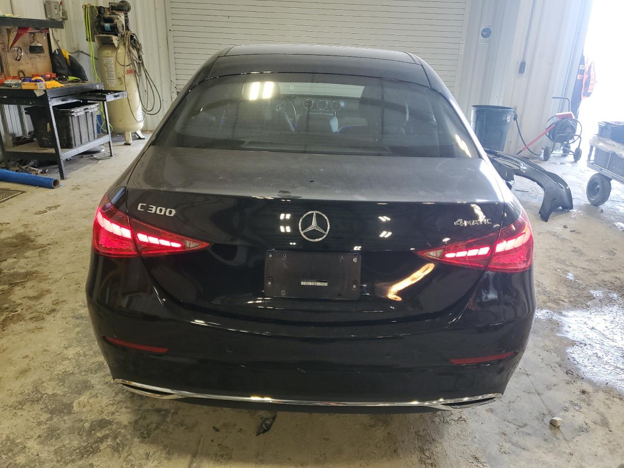 2022 Mercedes-Benz C-klasse VIN W1KAF4HB2NR042016 Copart auction photo, front end damage thumbnail 6