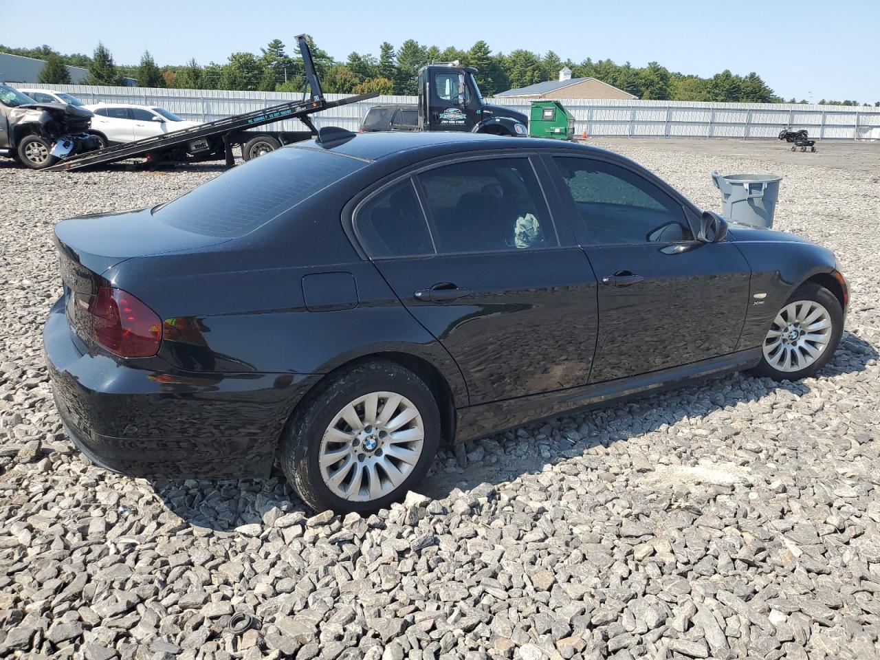 2009 BMW 3er VIN WBAPK53509A644096 Copart auction photo, front end / side damage thumbnail 3