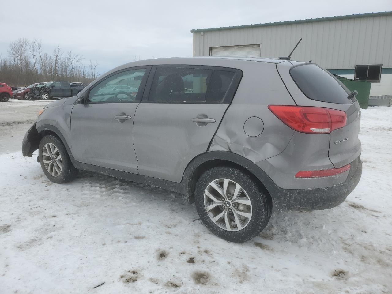 2014 KIA Sportage VIN KNDPB3AC2E7662437 Copart auction photo, front end / rear end damage thumbnail 2