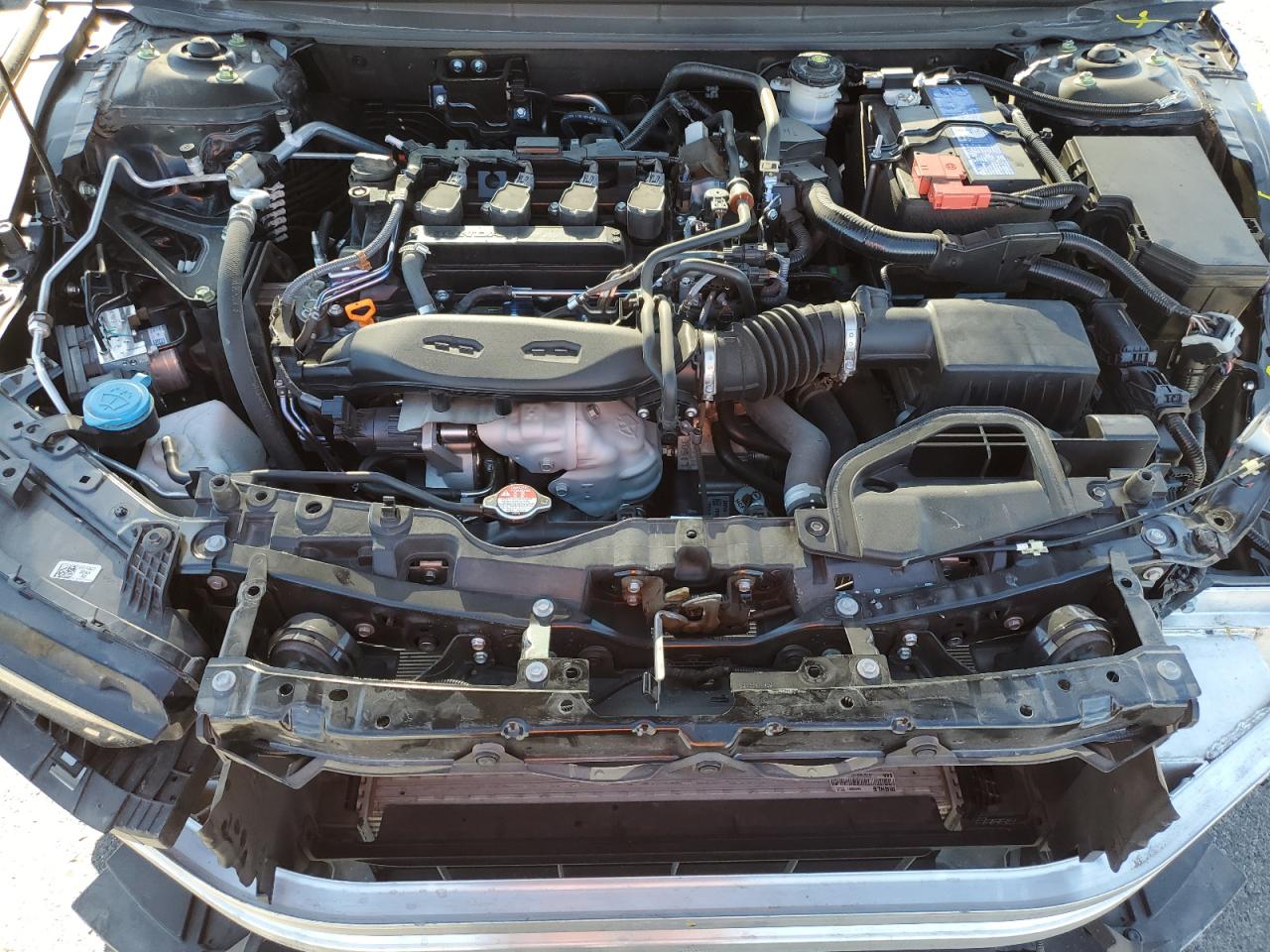 2023 Honda Accord VIN 1HGCY1F21PA047449 Copart auction photo, front end damage thumbnail 11