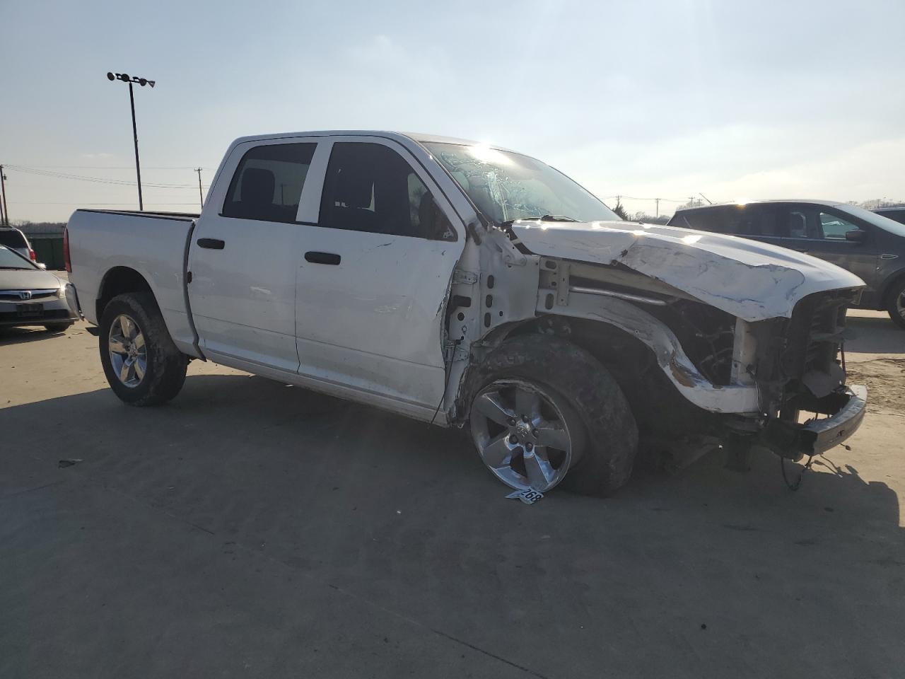 2017 RAM 1500 VIN 1C6RR7KG3HS608666 Copart auction photo, front end / hail damage thumbnail 4