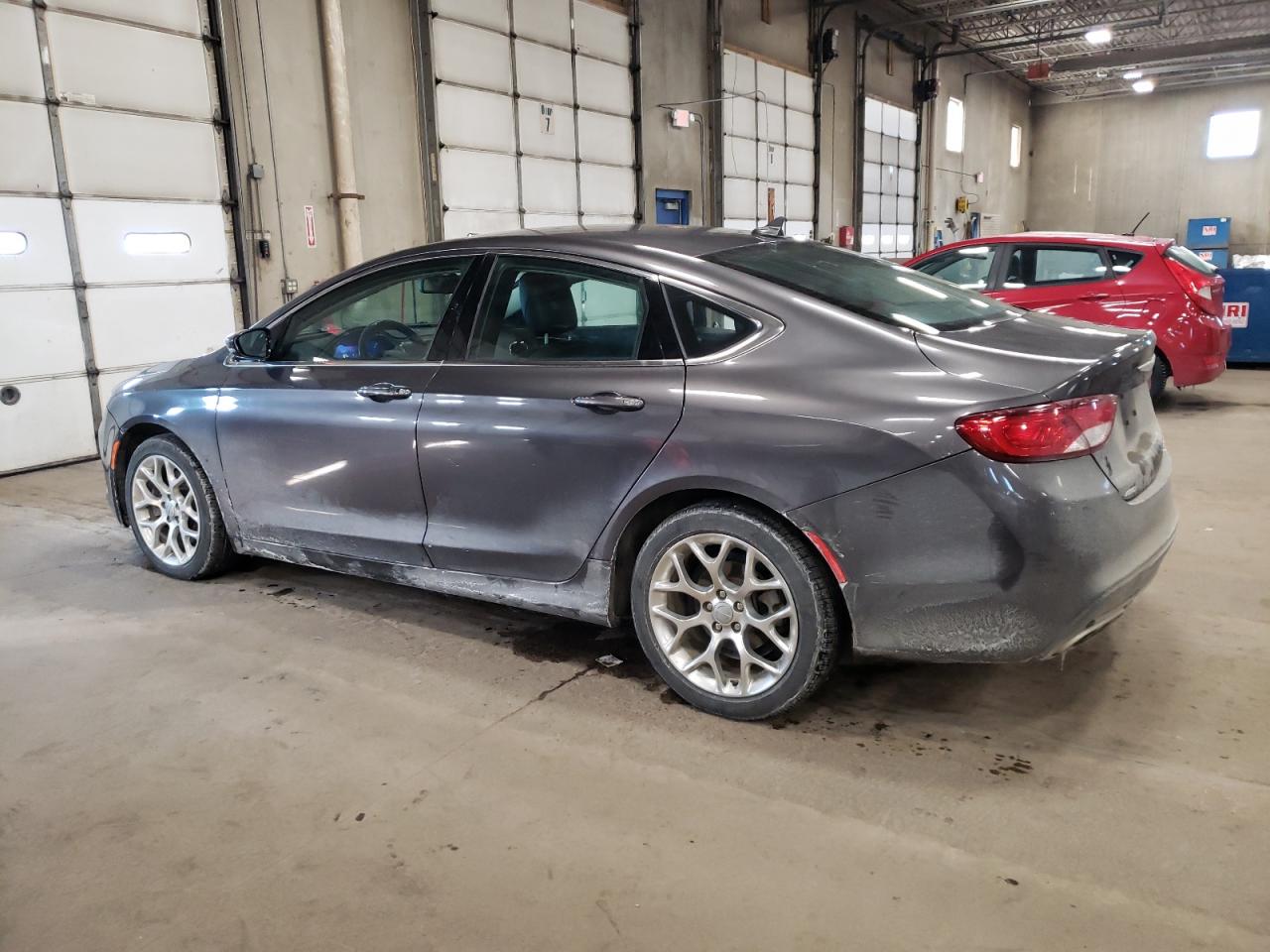 2015 Chrysler 200 VIN 1C3CCCEG4FN512727 Copart auction photo, side / rear end damage thumbnail 2