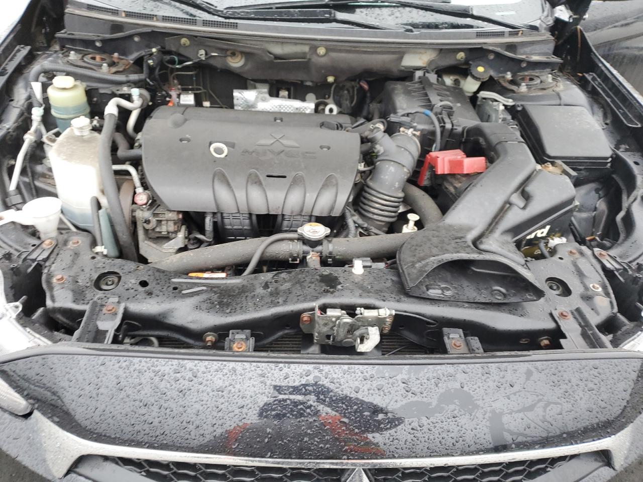 2017 Mitsubishi Lancer VIN JA32V2FW3HU000448 Copart auction photo, rear end damage thumbnail 12