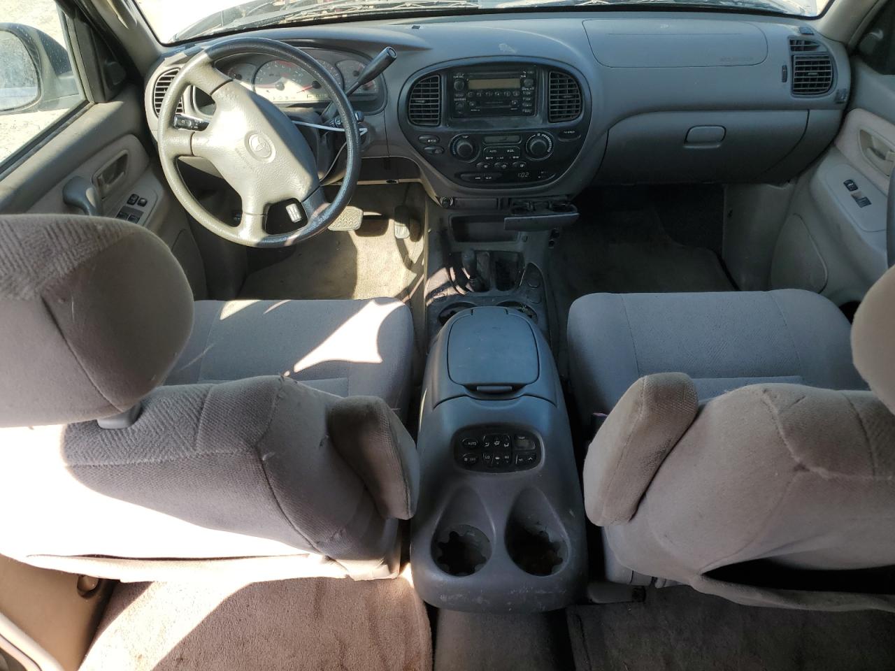 2002 Toyota Sequoia VIN 5TDBT44AX2S097251 Copart auction photo, side damage thumbnail 8