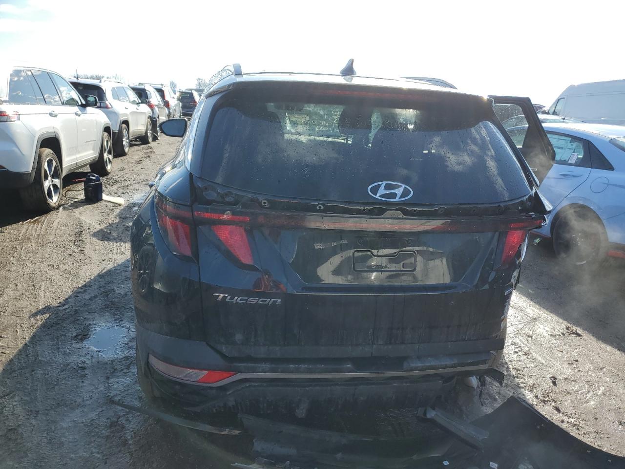 2024 Hyundai Tucson VIN KM8JBCDE7RU319788 Copart auction photo, rear end / front end damage thumbnail 6