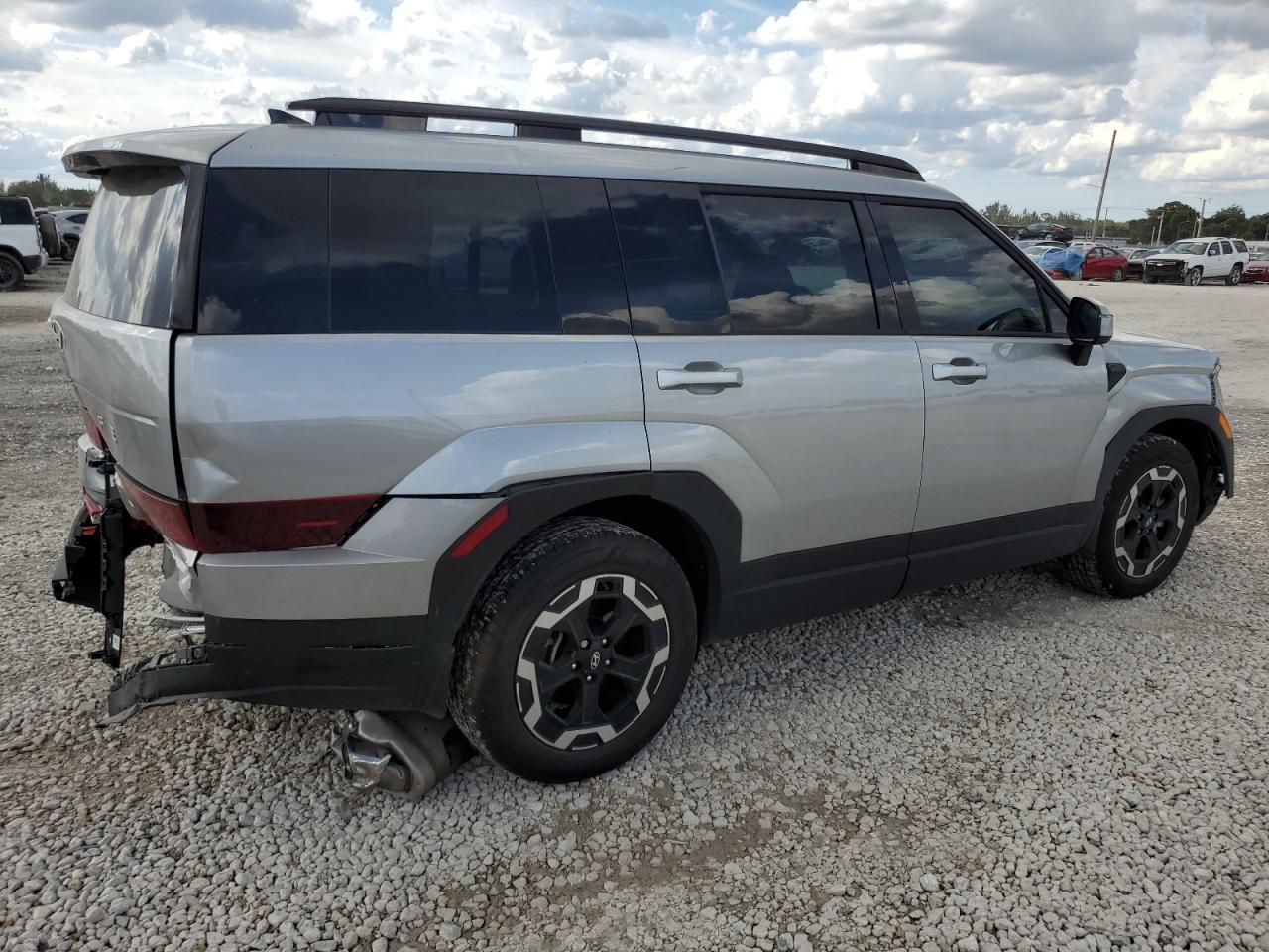 2024 Hyundai Santa Fe VIN 5NMP24GL2RH011370 Copart auction photo, undercarriage / all over damage thumbnail 3