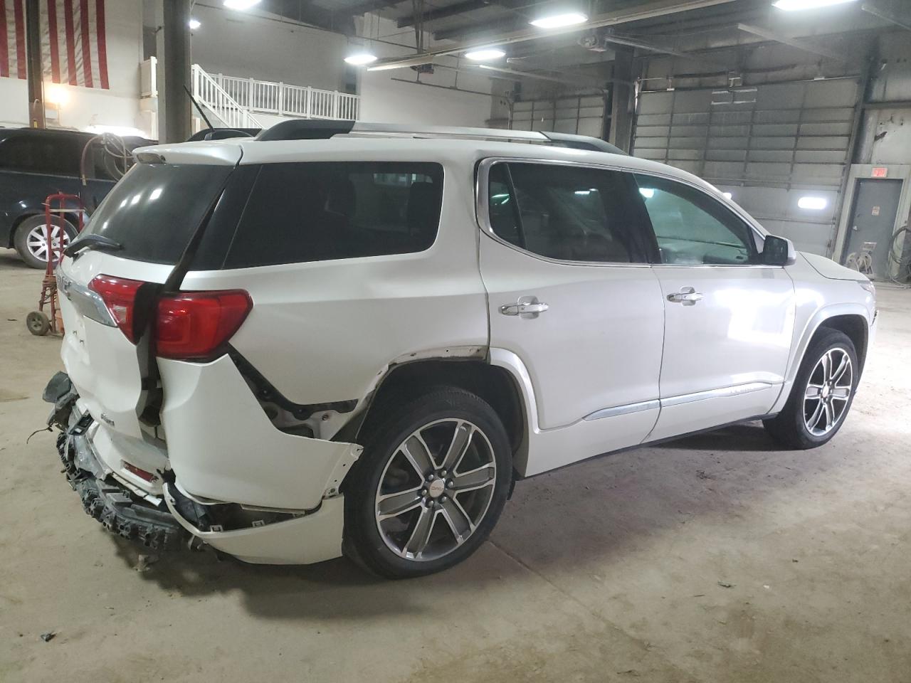 2017 GMC Acadia VIN 1GKKNXLS3HZ238937 Copart auction photo, rear end / front end damage thumbnail 3