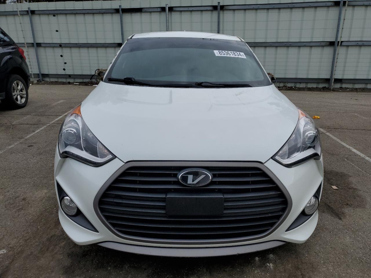 2016 Hyundai Veloster VIN KMHTC6AE6GU269104 Copart auction photo, all over damage thumbnail 5