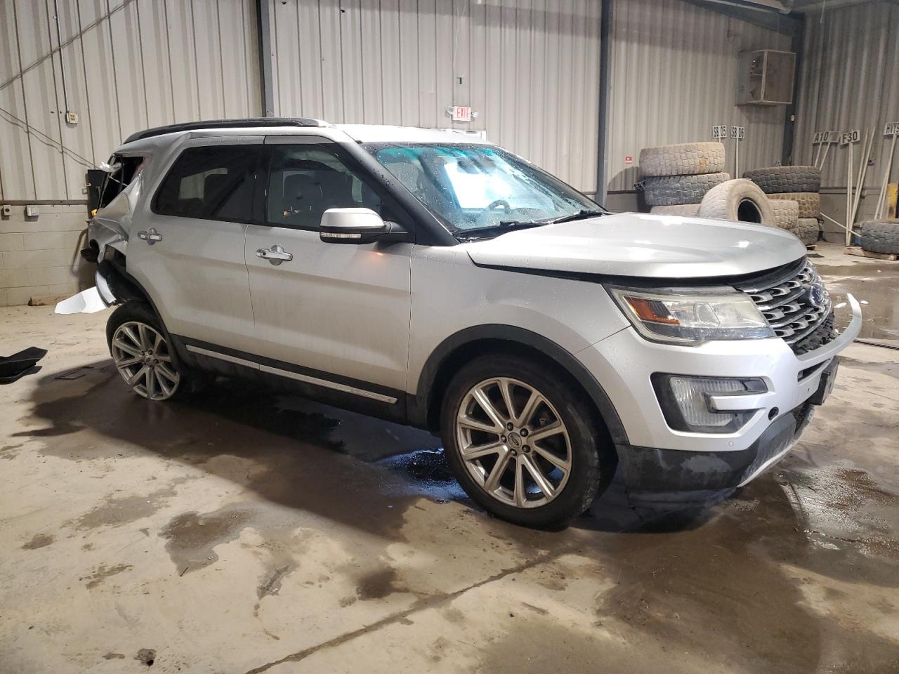 2016 Ford Explorer VIN 1FM5K8F82GGB98718 Copart auction photo, rear end damage thumbnail 4