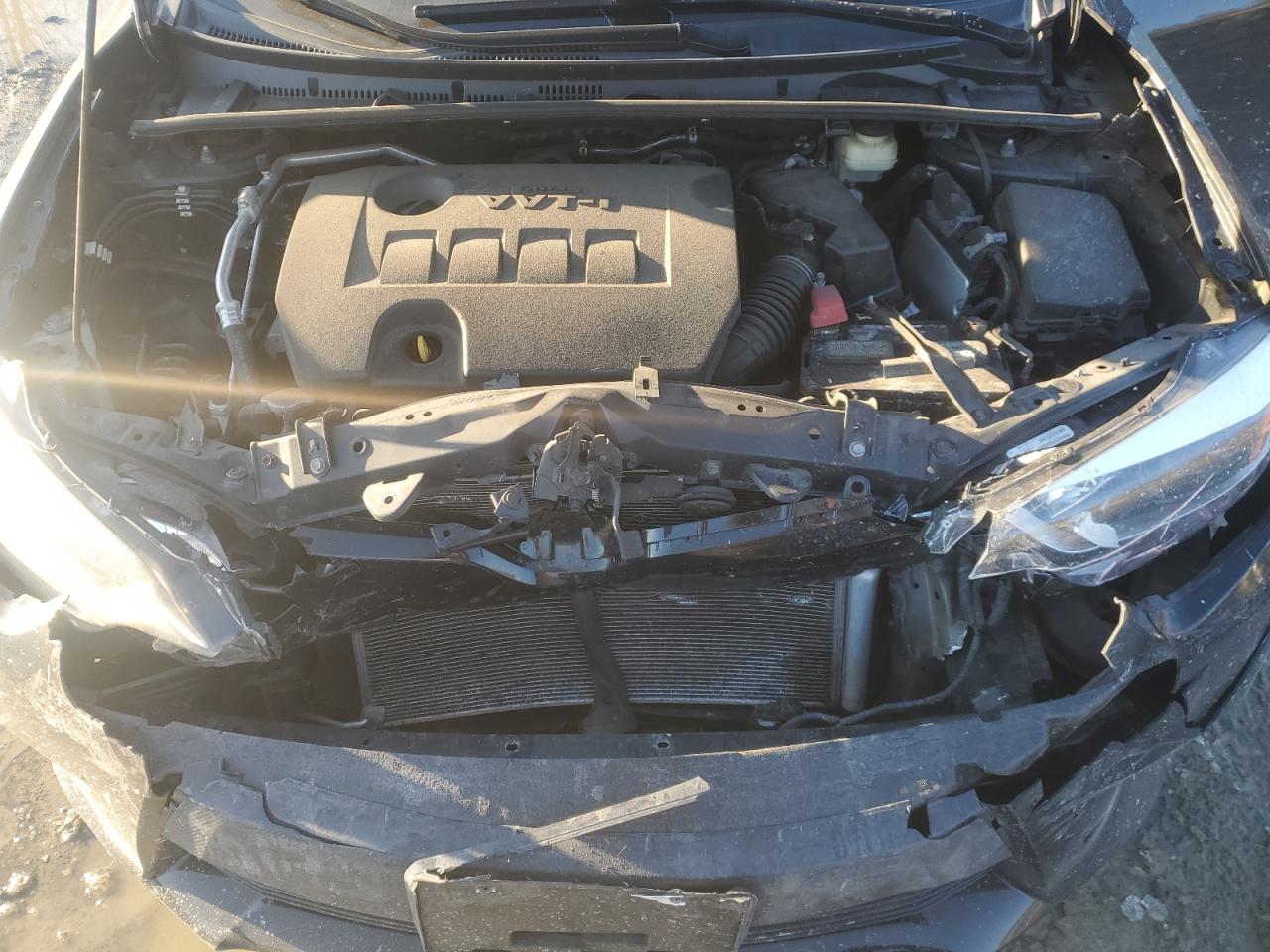 2015 Toyota Corolla VIN 2T1BURHE4FC267349 Copart auction photo, front end damage thumbnail 12