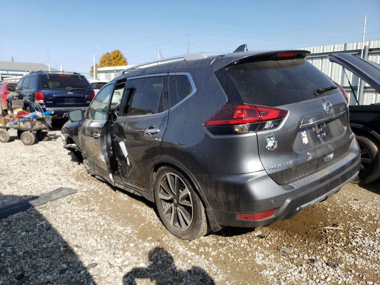 2019 Nissan Rogue VIN 5N1AT2MV4KC772723 Copart auction photo, all over damage thumbnail 2