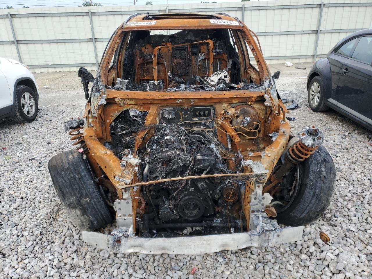 2015 BMW X5 VIN 5UXKR2C59F0H38990 Copart auction photo, burn damage thumbnail 5