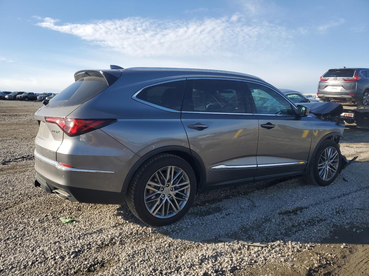 2022 Acura MDX VIN 5J8YE1H88NL003790 Copart auction photo, front end damage thumbnail 3