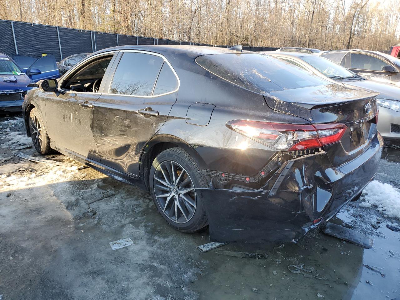 2022 Toyota Camry VIN 4T1G11AK5NU687909 Copart auction photo, front end / mechanical damage thumbnail 2