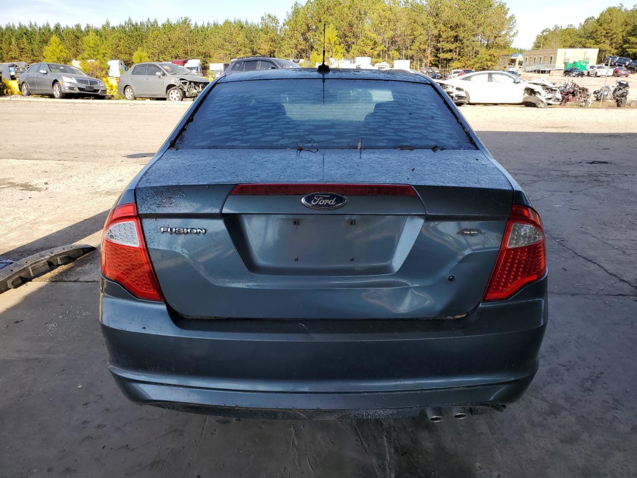 2011 Ford Fusion VIN 3FAHP0HA2BR217439 Copart auction photo, mechanical / rear end damage thumbnail 6