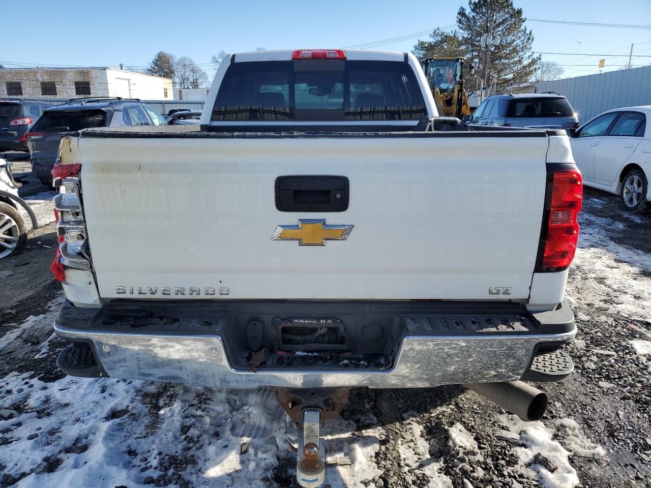 2015 Chevrolet Silverado VIN 1GC4K0E80FF157625 Copart auction photo, burn / mechanical damage thumbnail 6
