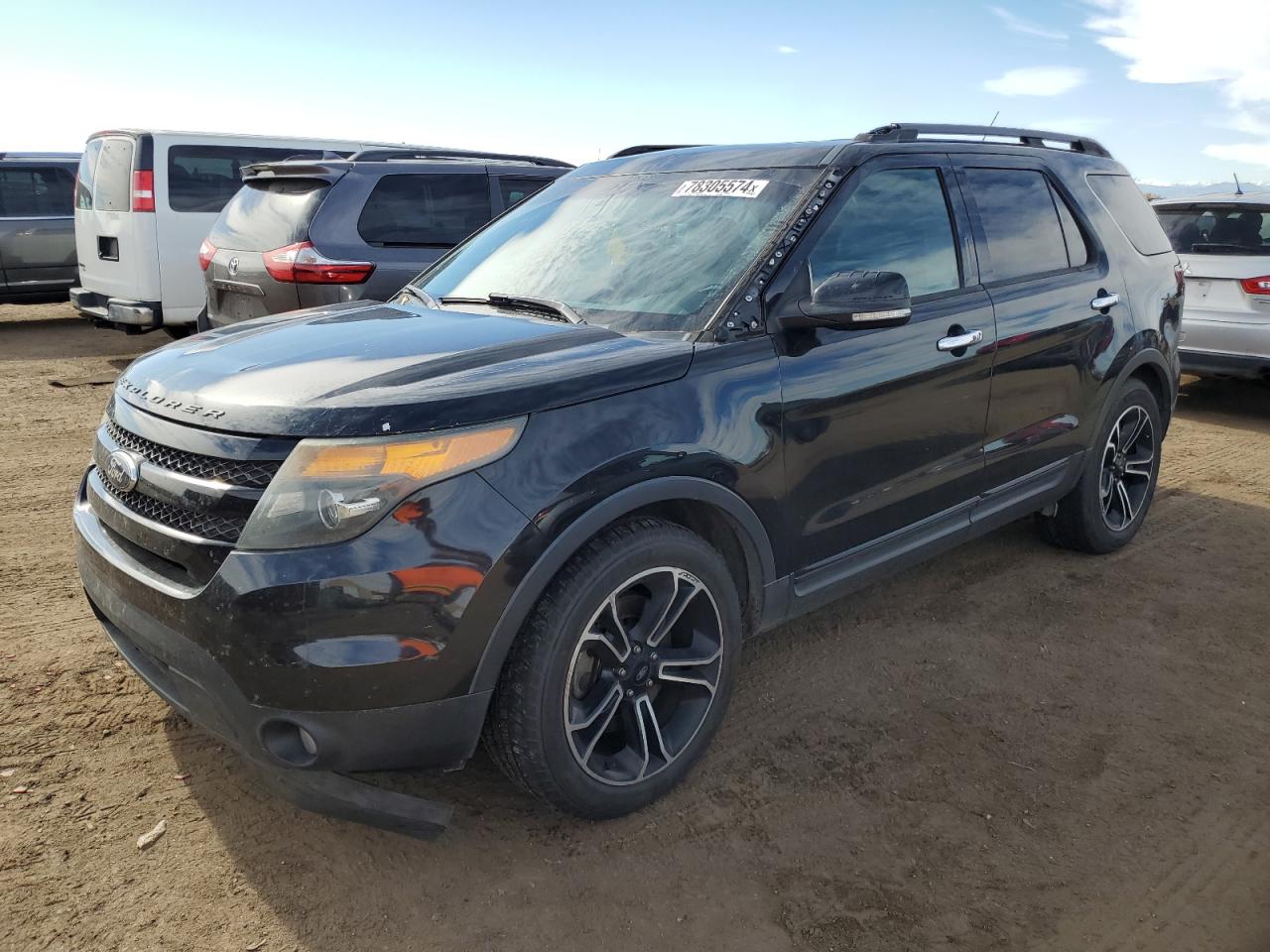 2014 Ford Explorer VIN 1FM5K8GTXEGC10629