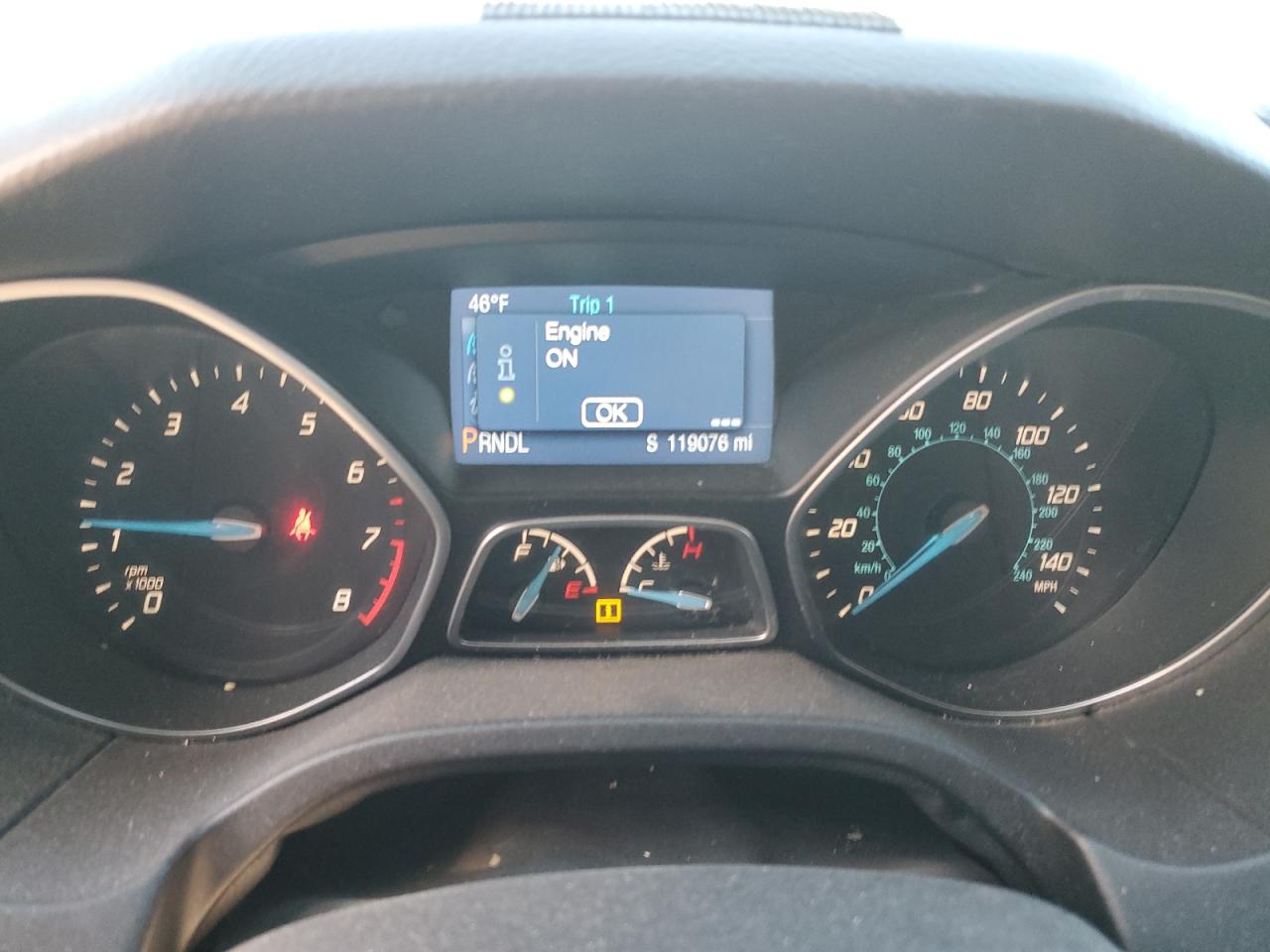2014 Ford Focus VIN 1FADP3F29EL321246 Copart auction photo, front end damage thumbnail 9