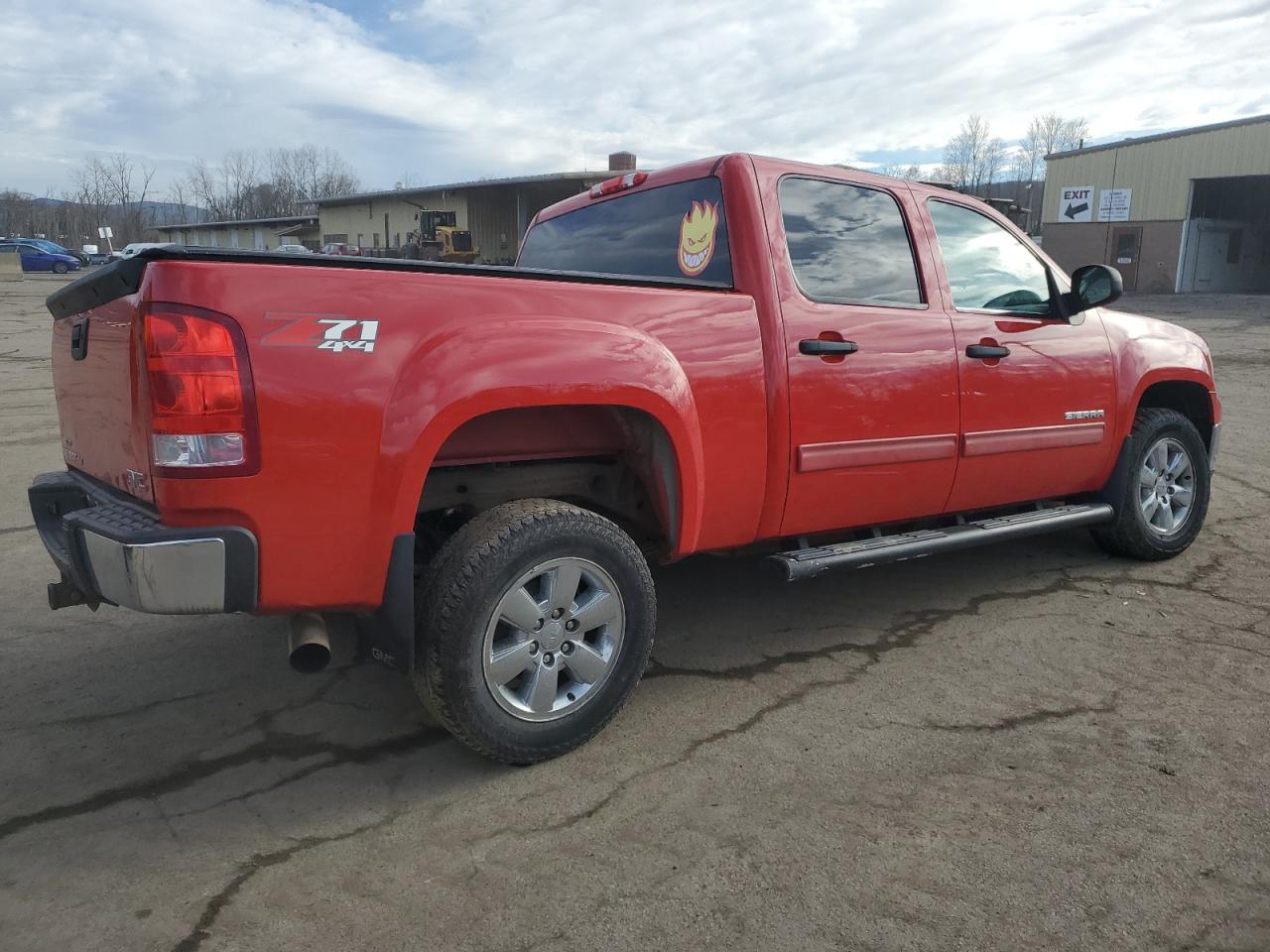 2012 GMC Sierra VIN 3GTP2VE74CG197363 Copart auction photo, all over damage thumbnail 3