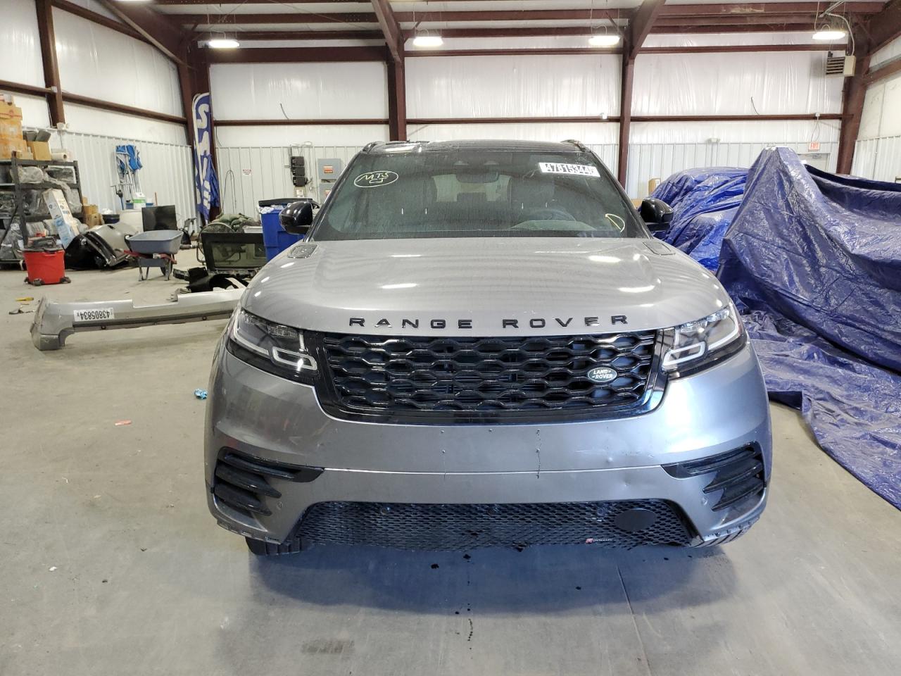2022 Land Rover Range Rover VIN SALYT2EX8NA332824 Copart auction photo, top/roof / side damage thumbnail 5