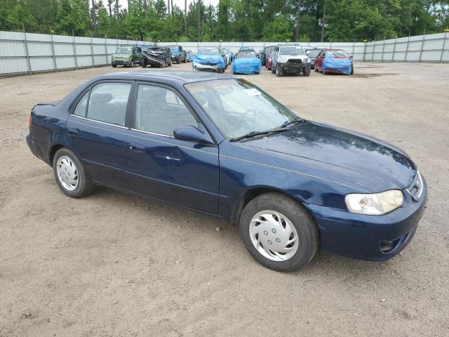 2001 Toyota Corolla VIN 1NXBR12EX1Z429925 Copart auction photo, front end / side damage thumbnail 4