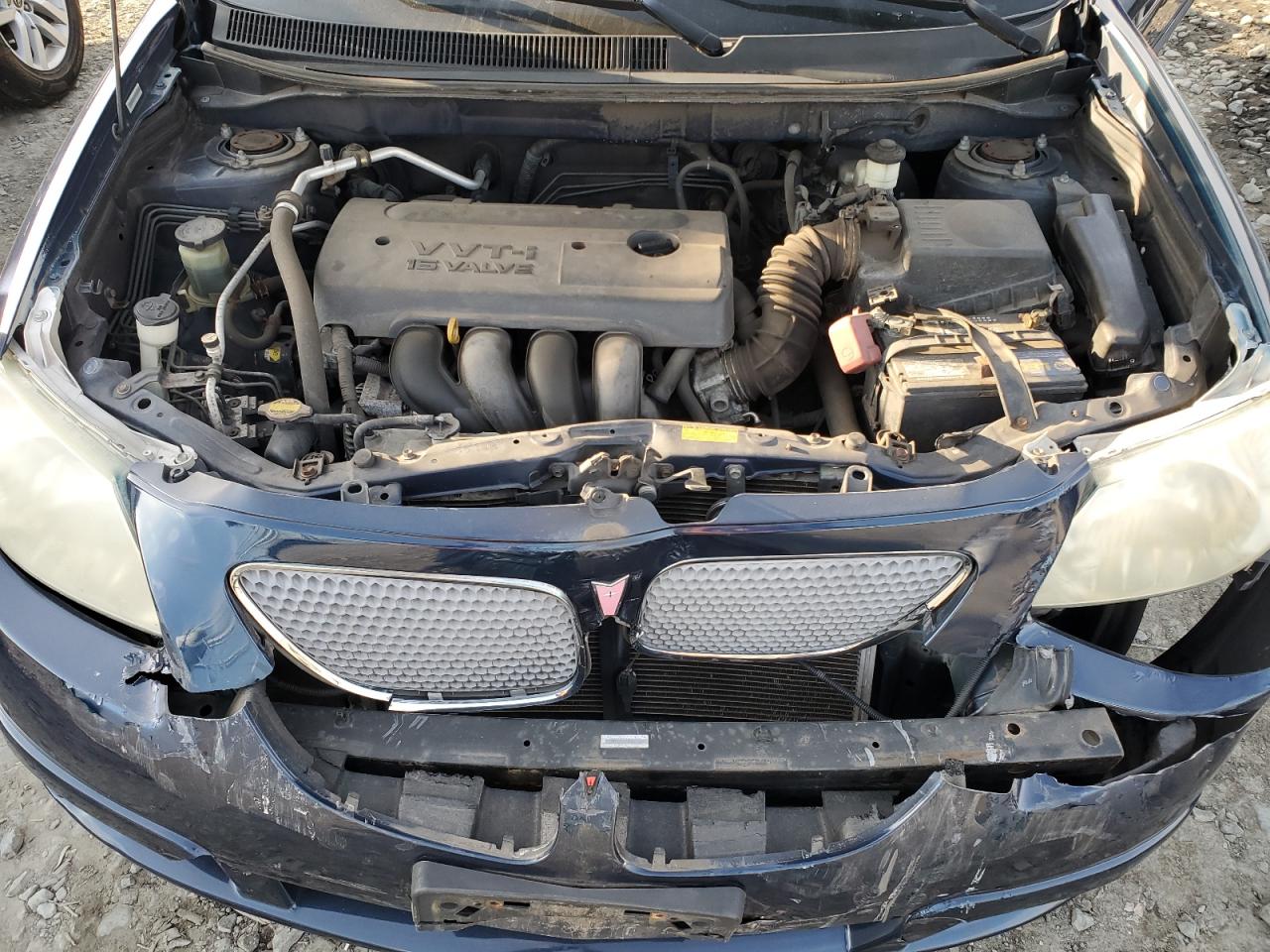 2006 Pontiac Vibe VIN 5Y2SL65816Z433591 Copart auction photo, front end / rear end damage thumbnail 11