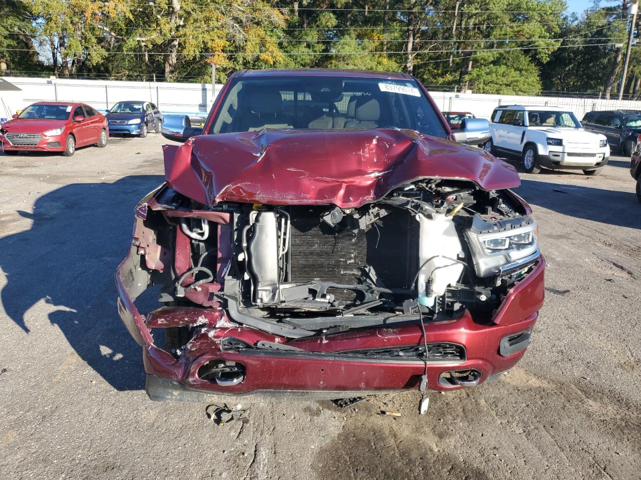 2019 RAM 1500 VIN 1C6SRFPT8KN525886 Copart auction photo, front end damage thumbnail 5