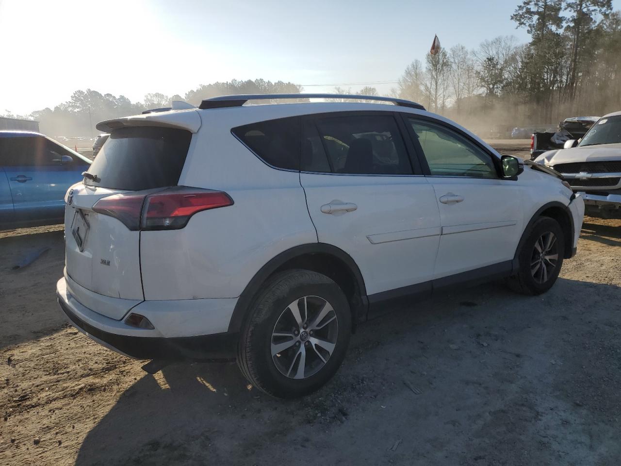 2017 Toyota RAV 4 VIN JTMWFREV8HJ106980 Copart auction photo, front end damage thumbnail 3