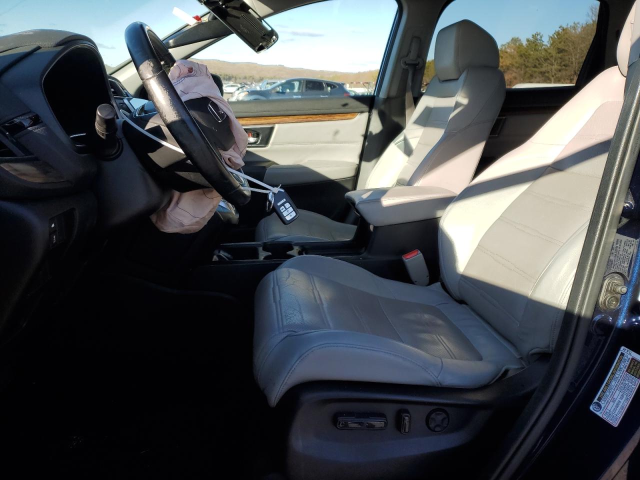 2018 Honda CR-V VIN 7FARW2H82JE040003 Copart auction photo, front end / side damage thumbnail 7