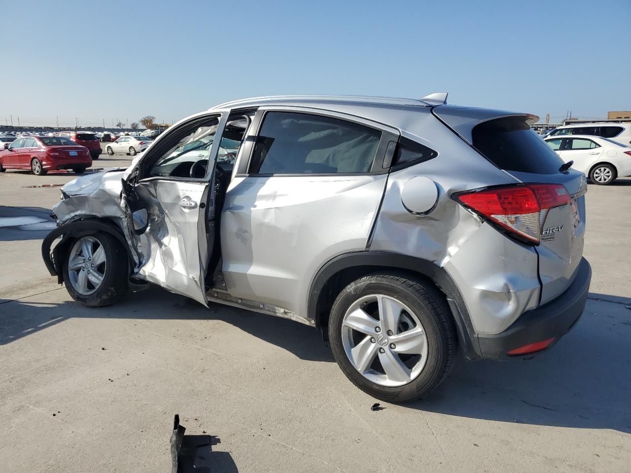 2019 Honda HR-V VIN 3CZRU5H50KM717159 Copart auction photo, all over damage thumbnail 2