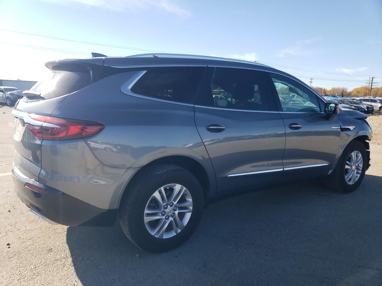 2021 Buick Enclave VIN 5GAEVAKW2MJ150787 Copart auction photo, front end / side damage thumbnail 3