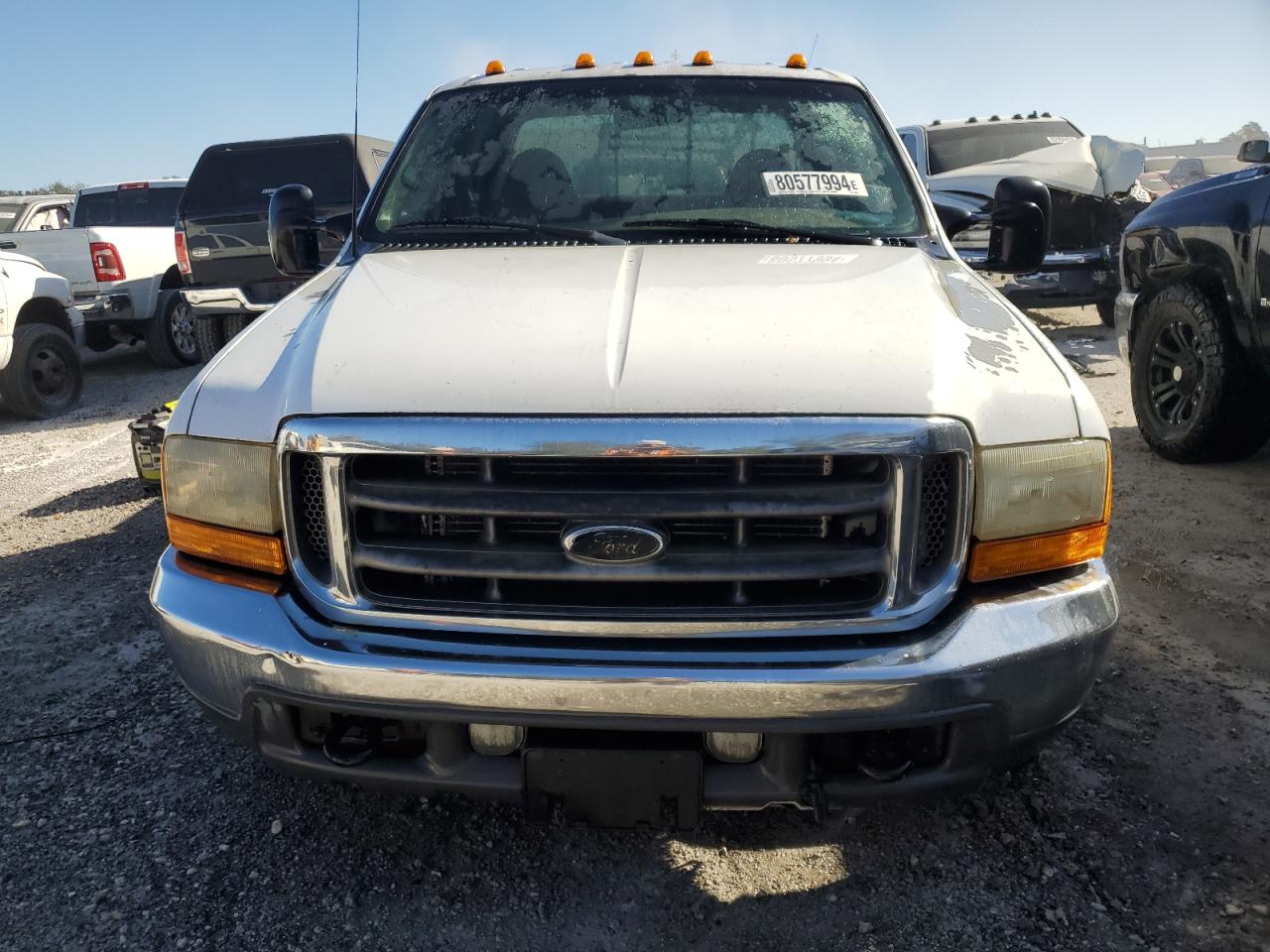 2001 Ford F350 VIN 1FTWW32F51EA50425 Copart auction photo, water/flood damage thumbnail 5