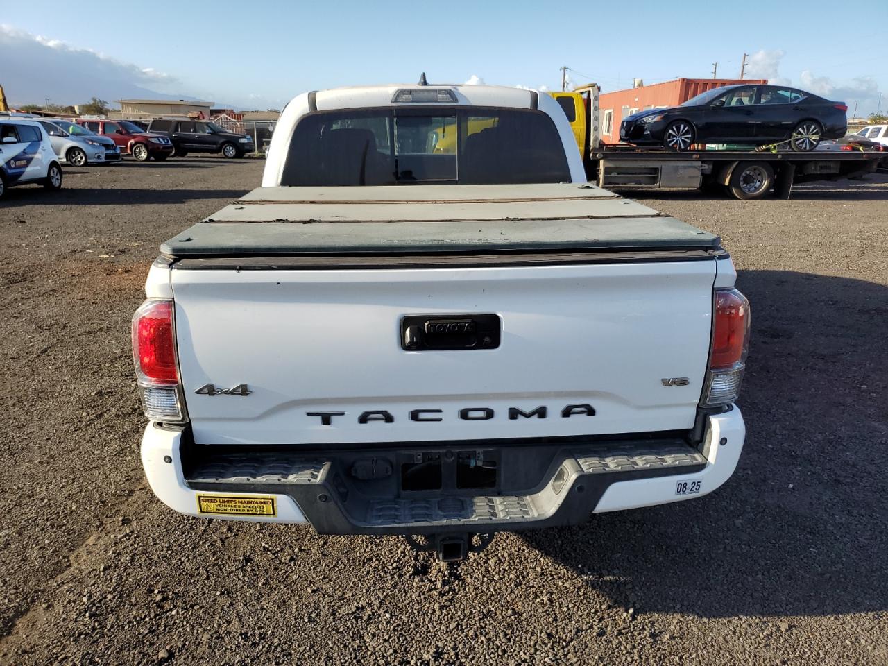 2017 Toyota Tacoma VIN 3TMGZ5AN0HM059022 Copart auction photo, side / rear end damage thumbnail 6
